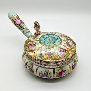 Fragonard Porcelain Silent Butler Crumb Catcher